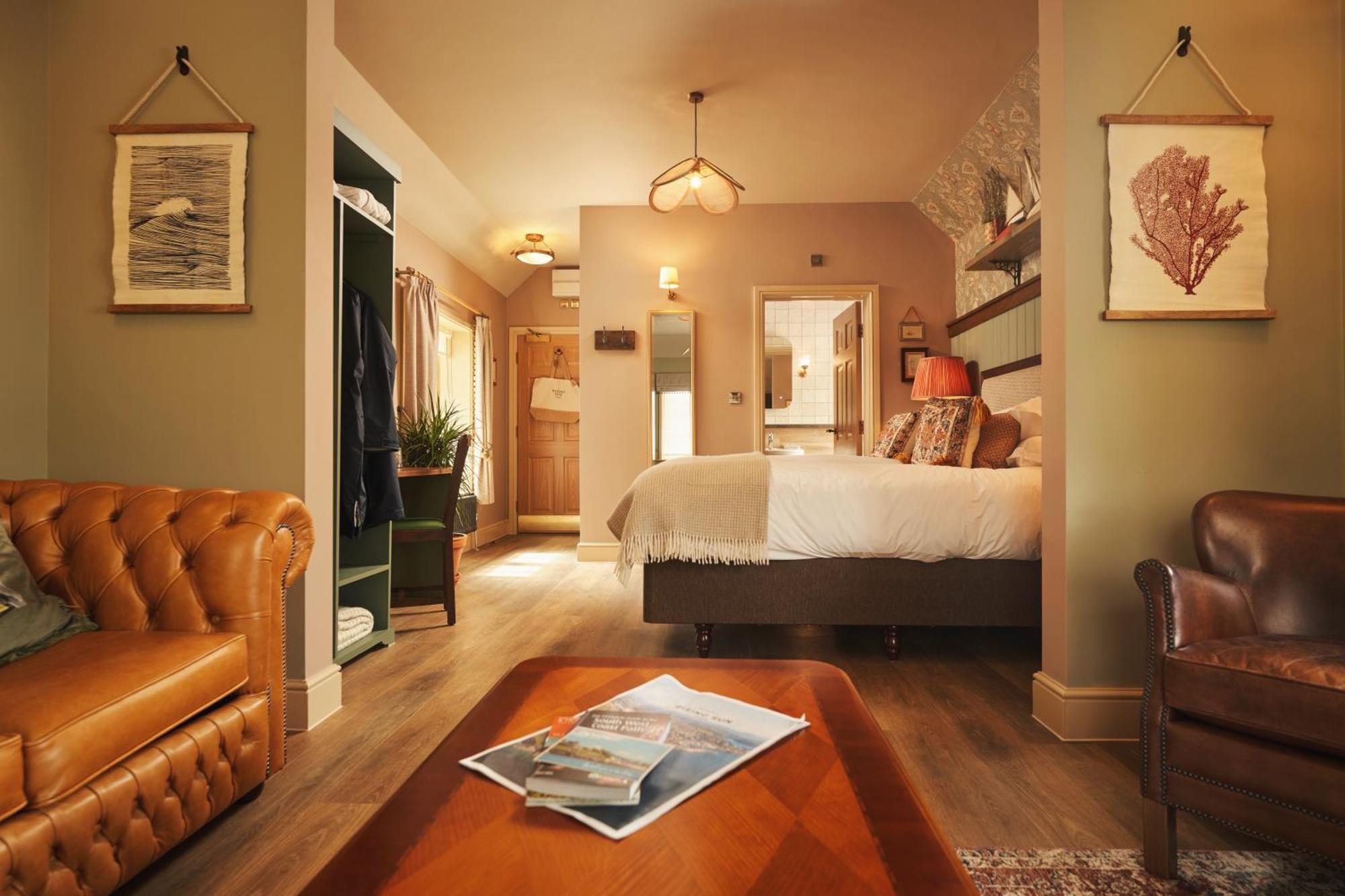The Rising Sun Hotel Saint Mawes Exterior foto