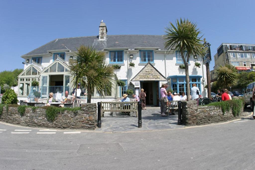 The Rising Sun Hotel Saint Mawes Exterior foto